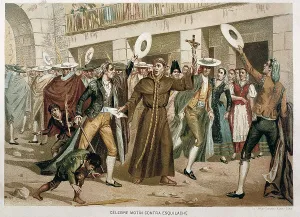 Benevolent Despotism Prints: Spain (1766). Madrid. Esquilache Riots (26th March 1766)