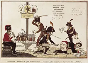 Military Dress Prints: Spain (1808-1814). Peninsular War