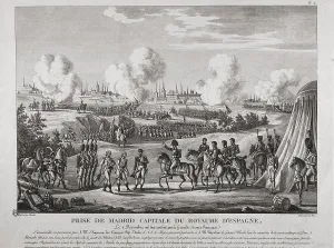 Sierra Del Torcal Prints: Spain (1808). Peninsular War. Capture of Madrid