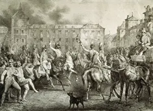 Constitution Prints: Spain (1820). 'Trienio Liberal' (1820-1823)