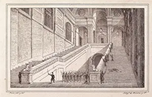 Black And Whitescene Prints: Spain (1822). Liberal Triennium