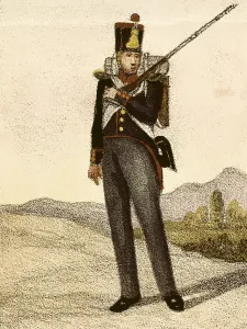 Militia Prints: Spain (1833). Provincial Militia