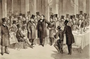 Banquet Prints: Spain (1863). Banquet of the Progressist Party (20th December 1863)