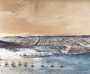 Barcelonese Prints: Spain (1888). Barcelona