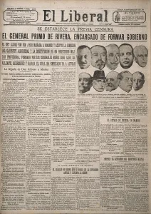 Coup Detat Prints: Spain (1923). Primo de Rivera's Coup d'Etat