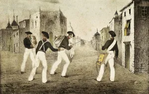 Carlists Prints: Spain (19th c.). Carlist Wars. Album of the Carlist troops of Aragon