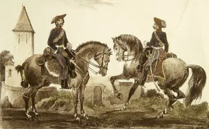 Carlists Prints: Spain (19th c.). Carlist Wars. Album of the Carlist troops of the North