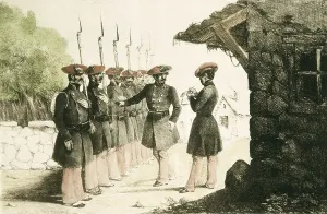 Carlists Prints: Spain (19th c.). Carlist Wars. Album of the Carlist troops of the North