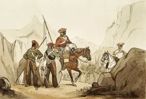 Carlists Prints: Spain (19th c.). Carlist Wars. Carlist cavalry