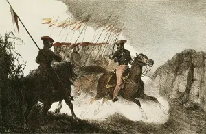 Carlists Prints: Spain (19th c.). Carlist Wars. Squadron of Biscay