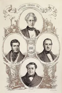 Liberal Prints: Spain (19th c.). Liberal politicians