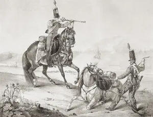 Images Dated 1st April 2009: Spain (19th c.). Light Cavalry