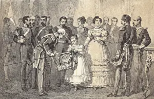 Regal Prints: Spain (19th c.). Queen Isabel II