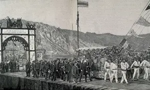 Attire Prints: Spain (20th c.). Visit of Alfonso XIII to Bilbao