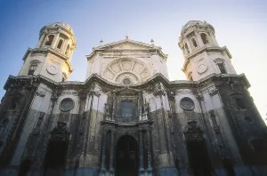 SPAIN. ANDALUSIA. CADIZ. Cdiz. Cathedral (1722-1838). Main faade. Neoclassicism. Architecture. AISA/Everett Collection**US SALES ONLY**