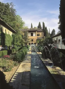Gardens Prints: SPAIN. ANDALUSIA. Granada. Alhambra