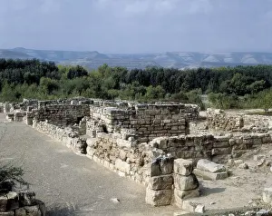 Aragon Prints: SPAIN. ARAGON. HUESCA. Fraga. Roman villa of Fortunati (4th c)