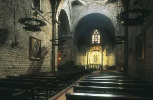 Barcelonese Prints: SPAIN. BARCELONA. Barcelona. Church of St