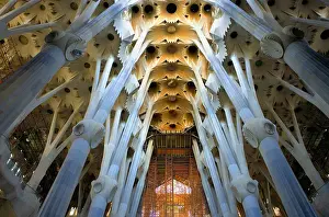 Pillar Prints: SPAIN. Barcelona. Expiatory Church of the Holy Family