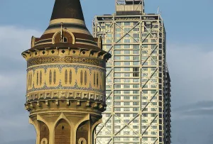 Creative Prints: SPAIN. Barcelona. Gas Factory. Catalan Tower of Gas