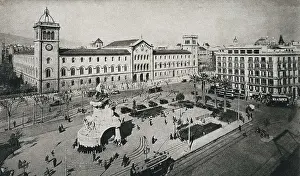 Teaching Prints: SPAIN. Barcelona. Spain (20th c)