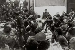 Civil Wars Prints: SPAIN. Barcelona. Spanish Civil War (1936-1939)