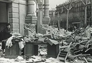 Barcelonés Prints: SPAIN. Barcelona. Spanish Civil War