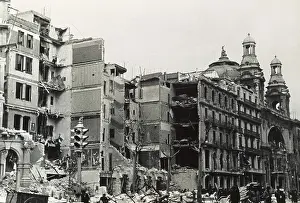 Collapse Prints: SPAIN. Barcelona. Spanish Civil War