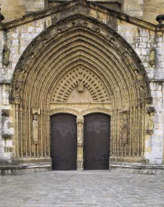 Iglesia De Santa Maria Prints: SPAIN. BASQUE COUNTRY. VIZCAYA
