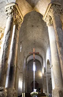 Gerona Prints: SPAIN. Besalu. St.Peter's Church