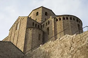 Cardona Prints: SPAIN. Cardona. Castle and Collegiate Church of Sant Vicen (12th c)