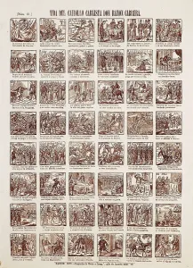 Absolutism Prints: Spain. Carlist Wars. 'Life of Carlist Leader don Ramn Cabrera'