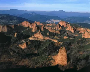 Erosion Prints: SPAIN. CASTILE AND LEON. LEON. Las Mdulas