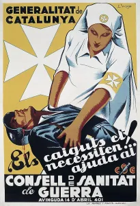 Rearguard Prints: SPAIN. CATALONIA. Spain. Civil War