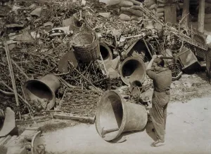 Photographiceurope Prints: Spain. Civil War (1936-1939). Metals and church objects taken for smelting
