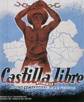 Spanisheurope Prints: Spain. Civil War. 'Castilla Libre' (Free Castile)