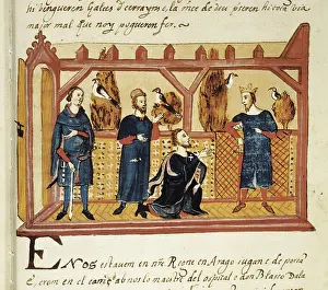 Regal Prints: Spain. Crown of Aragon. 13th c
