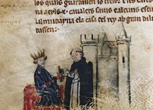Regal Prints: Spain. Crown of Aragon. 13th c
