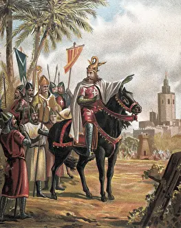 Priest Prints: Spain. Crown of Aragon. Conquest of Valencia (1238)