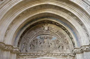 Zaragoza Prints: SPAIN. Daroca. Collegiate Church of Santa Mara de los Corporales
