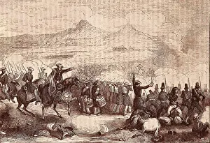 Carlists Prints: Spain. First Carlist War. Action of La Snia