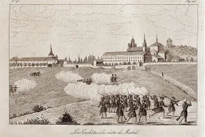 Carlists Prints: Spain. First Carlist War. Carlists in front of Madrid (1837)