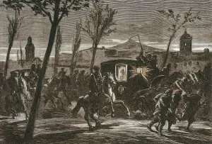 Absolutism Prints: Spain. First Carlist War. Litography