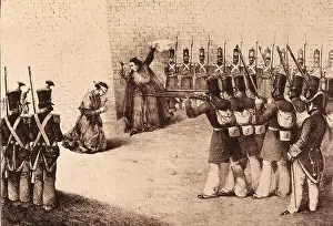 Priest Prints: Spain. First Carlist War. Shooting of Ramn Cabrera's mother (Tortosa)
