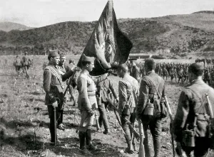 Francisco 1892 1975 Prints: Spain. First swearing in allegiance to the flag of the Legion