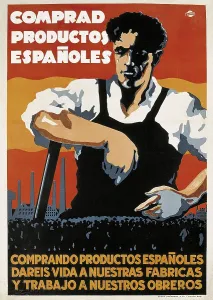 Shopping Prints: Spain. Franco's dicatorship