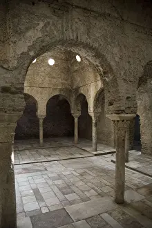 Andalucia Prints: SPAIN. Granada. Arabian baths (11th c)