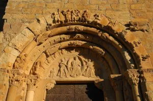 Esglesia De Santa Maria De Covet Prints: SPAIN. Isona. Church of Santa Maria of Covet