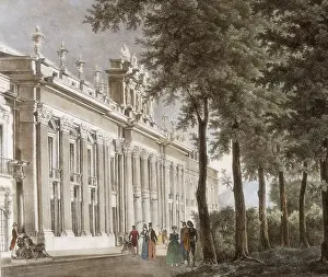 Fine Art Prints: Spain. La Granja de San Ildefonso (19th c)