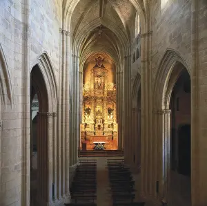 La Rioja Prints: SPAIN. LA RIOJA. NAjera. Monastery of Santa Maria la Real